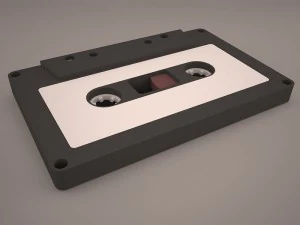 cassetta tape 3D Model