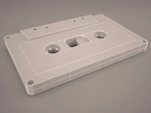 cassetta tape 3D Model