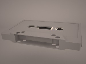 cassetta tape 3D Model