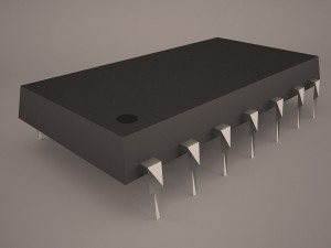 chip 3D 모델
