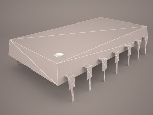 chip 3D Модель