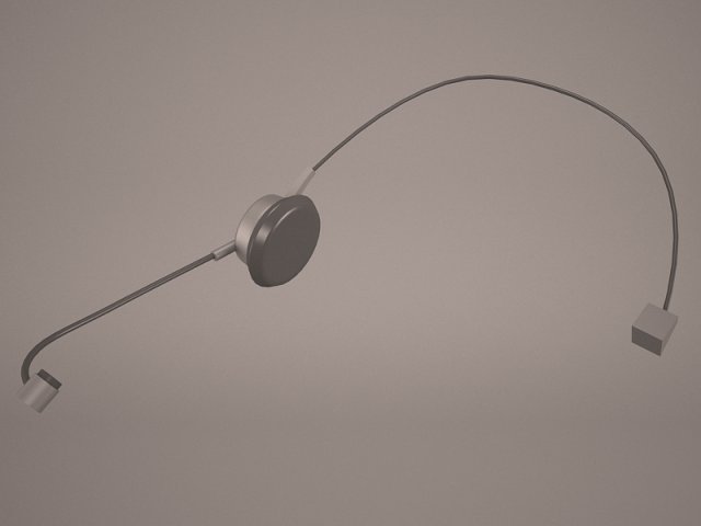 headset 3D-Modell .c4d .max .obj .3ds .fbx .stl .blend 