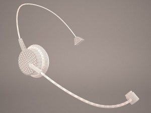 headset 3D-Modell