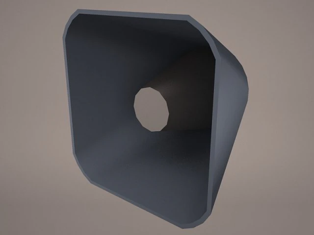 horn system 3D Model .c4d .max .obj .3ds .fbx .stl .blend 