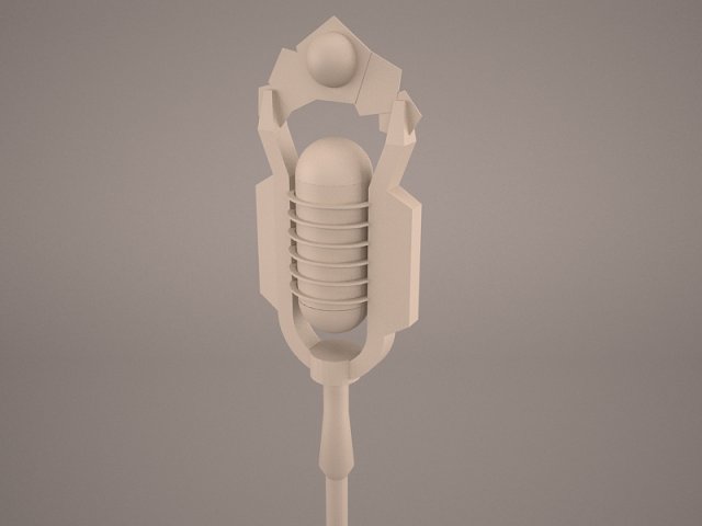 microphone Model 3D .c4d .max .obj .3ds .fbx .stl .blend 