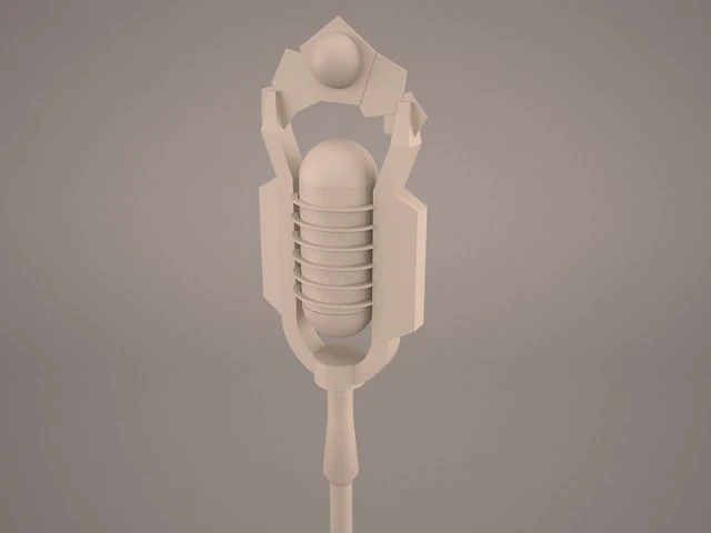 мікрофон 3D Модель .c4d .max .obj .3ds .fbx .stl .blend 