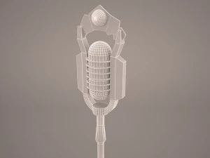 мікрофон 3D Модель