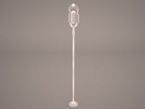 microphone Model 3D