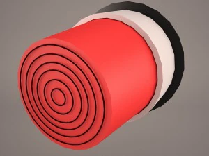 botón de emergencia1 Modelo 3D