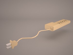 electrical outlet 3D Модель