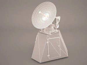 Antena radarowa Model 3D