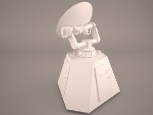 Radar antenna 3D 模型