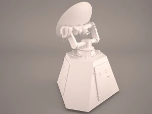 Antena radarowa Model 3D