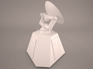 Radar antenna 3D 模型