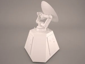 Antena radarowa Model 3D
