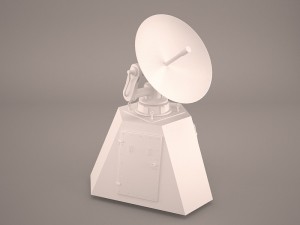Radar antenna 3D 模型