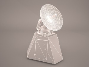 Radar antenna 3D 模型