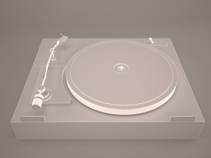 turntable vestax guber 3D 모델
