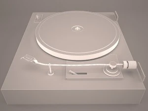 turntable vestax guber 3D Model