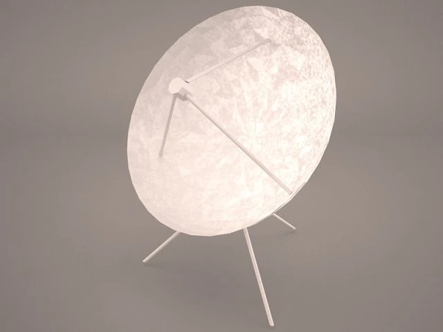 satellite dish super 3D Model .c4d .max .obj .3ds .fbx .stl .blend 