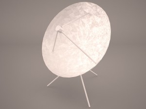 satellite dish super 3D Model