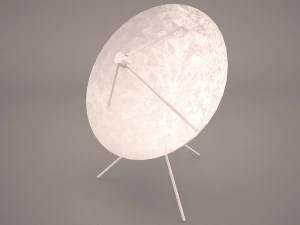 antena parabólica super Modelo 3D