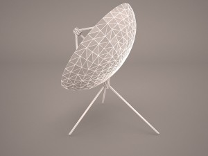 satellite dish super 3D Model