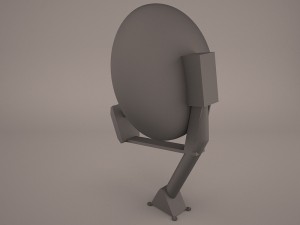 satellite dish super 1 3D Модель