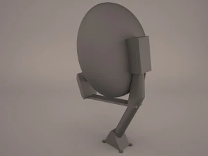 satellite dish super 1 3D Model