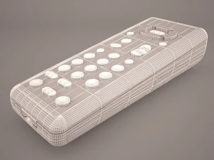 remote control 1 3D Model