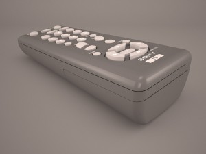 remote control 1 3D Model