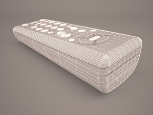 remote control 1 3D Model
