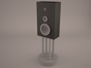 tower speaker 3D Model
