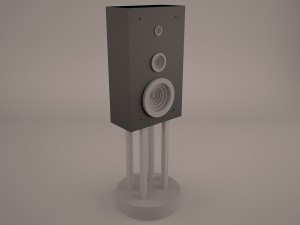 tower speaker 3D Модель
