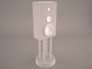 tower speaker 3D Модель