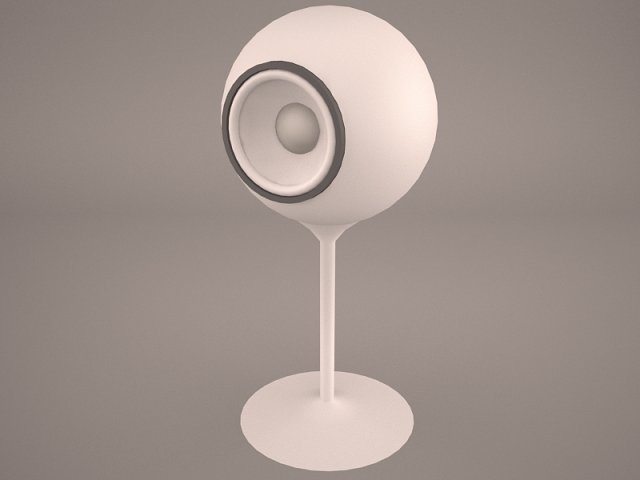 tower speaker 3D 模型 .c4d .max .obj .3ds .fbx .stl .blend 