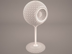 tower speaker 3D 模型