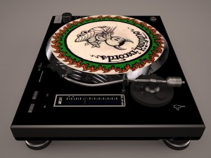 turntable vestax guber 3D 模型