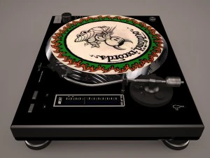 turntable vestax guber 3D Model