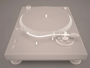turntable vestax guber 3D Model