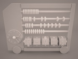 abacus Modello 3D