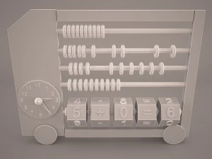 abacus 3D Model