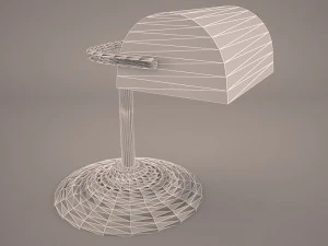 banker lamp 3D Model