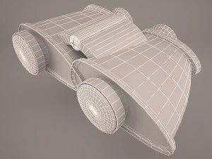 binocular 3D Model