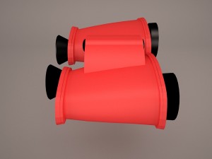 binocular Modèle 3D