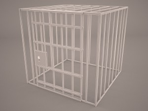 human cage Model 3D