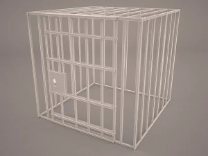 human cage 3D Model
