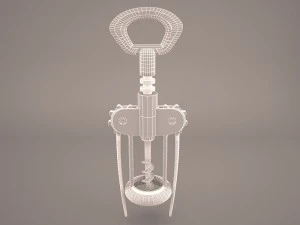 wing corkscrew 3D Model