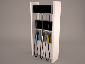 petrol pump 3D Model