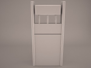 petrol pump 3D Model